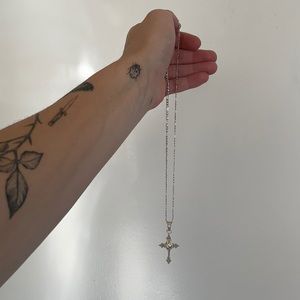 HARD JEWELRY SKULL PENDANT AND CHAIN